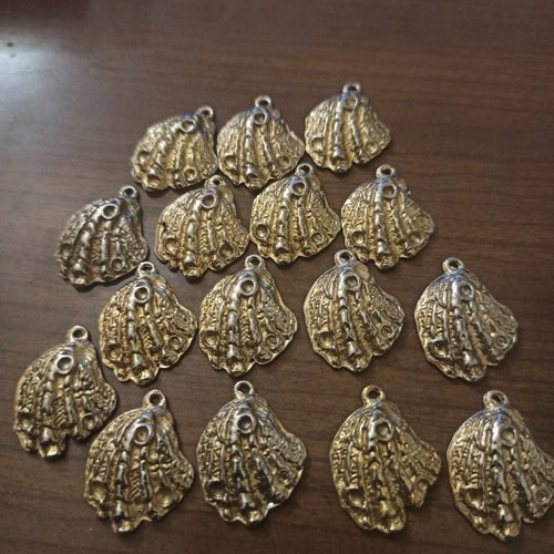 Hanging buttons used for design, 2 sets, metal