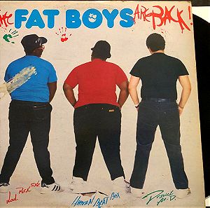 Δίσκος βινυλίου Fat Boys - The Fat Boys Are Back, Hip Hop, Πάρα πολύ καλή κατάσταση (Very Good++), vinyl lp record Βινύλιο