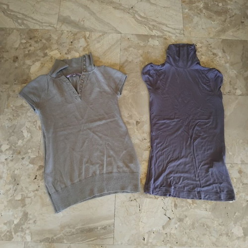 Women's blouses used, sizes small and extra small, set of 2