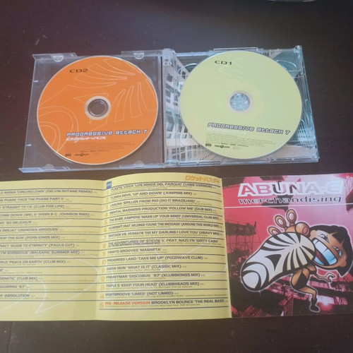 Progressive Attack 7 double CD like new, electronic