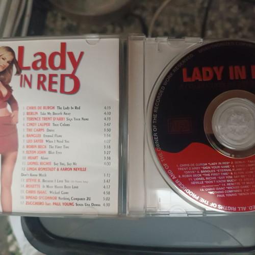 Lady In Red pop collection CD like new