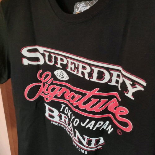 Superdry T-shirt black size XL like new
