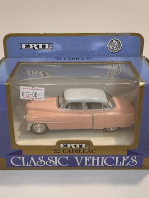 Ertl 1988 Cadillac 1952 κλίμακα 1:43 καινούργιο μοντέλο αυτοκινήτου