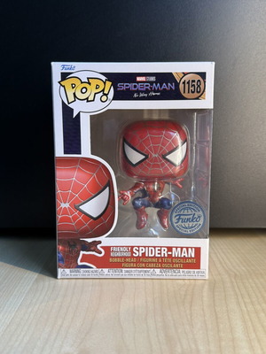 Funko Pop Friendly Neighborhood Spider-Man Metallic 1158 σαν καινούργιο