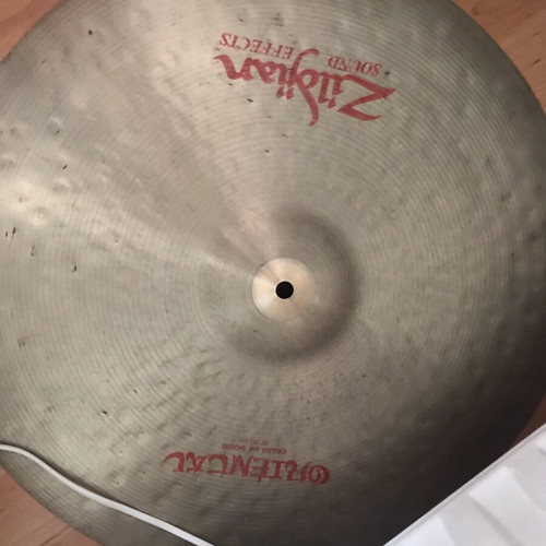 Zildjian Oriental Crash of Doom Cymbal 22-23" like new