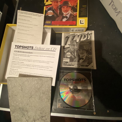 Indy Indiana Jones and the Last Crusade PC big box game