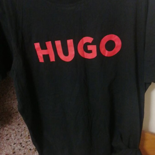 Hugo Boss T-shirt new, size XL, black and red cotton
