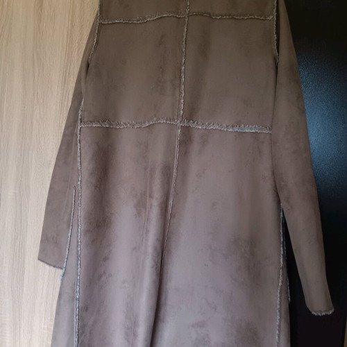 Benetton women's fur coat like new, size S