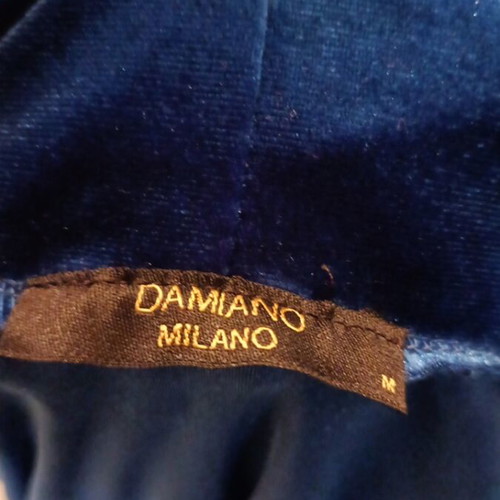 Damiano Milano velvet tracksuit blue navy like new