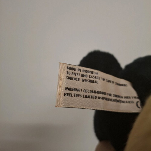 Large Rottweiler Plush Toy by KEEL New with Tags
