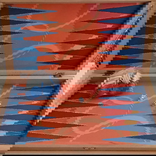 Τάβλι συλλεκτικό καινούργιο μικρού μεγέθους για ταξίδια