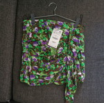 Zara multicolor mini skirt, size Medium