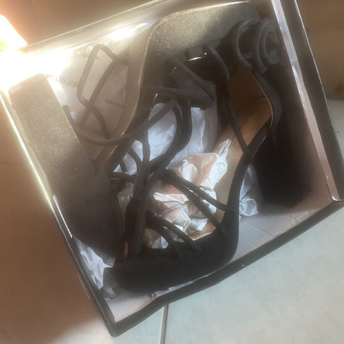 Bozikis women's sandals size 39 new, black