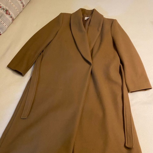 Women's coat used brown size M