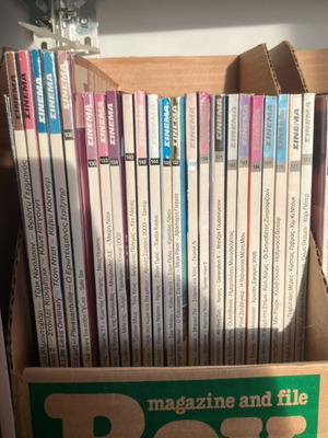 Cinema magazine used, 77 issues