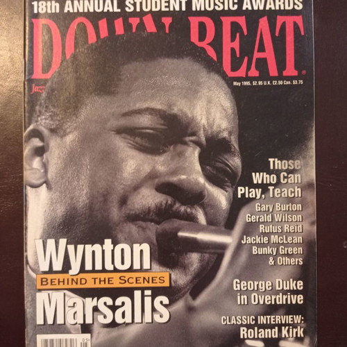 Down Beat magazine used, May 1995, English foreign language