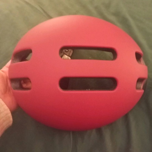 Nutcase Metroride Cycling Helmet L/XL like new, purple/pink