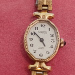 Vinca vintage women's mechanical watch, 19 Rubis Incabloc