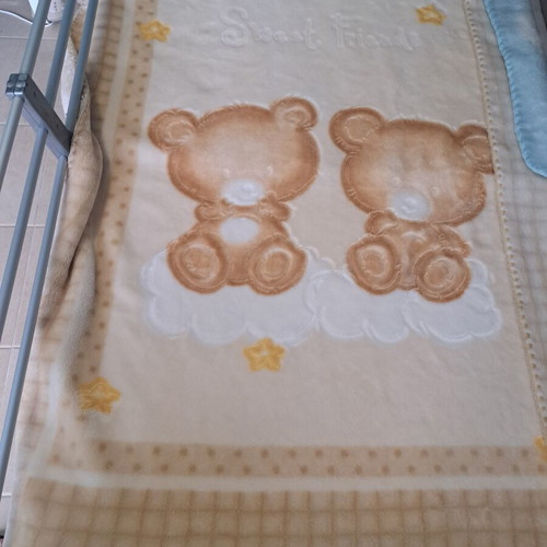 Belpla baby blanket Sweet Friends like new, made in Spain