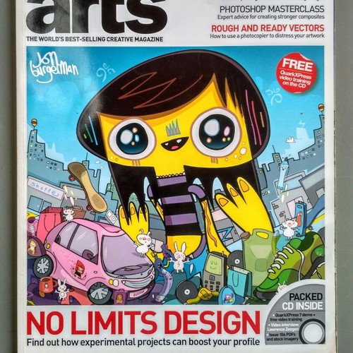 Computer Arts magazine used, foreign language