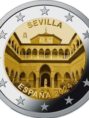 SAC Ισπανία 2 Ευρώ 2024 UNC Σεβίλλη