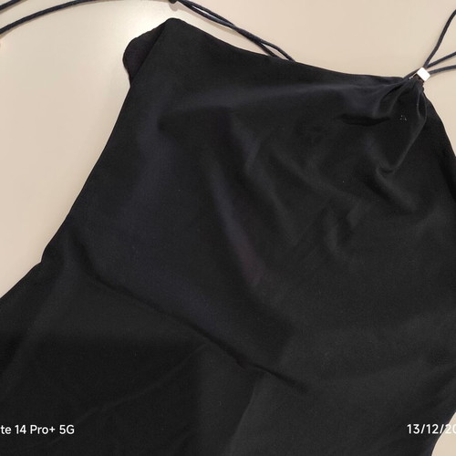 Zara black elastic dress like new, size S