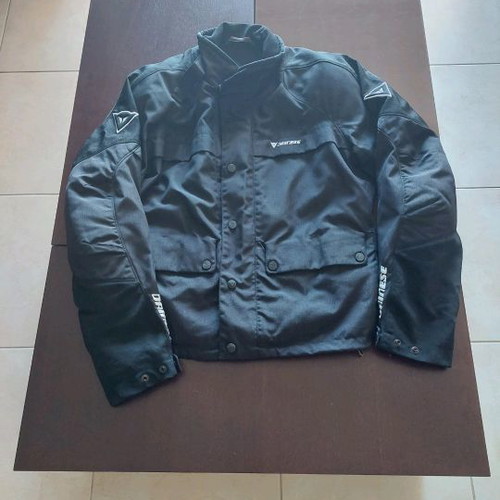 Motorcycle jacket used for men with removable lining