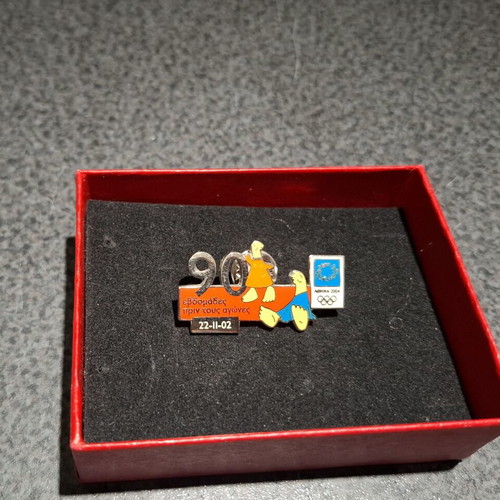 Olympic Pin Athens 2004 Limited Edition, like new
