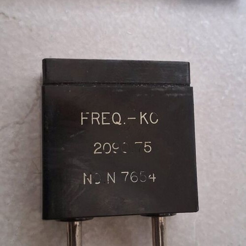 Radio frequency crystal type FT-243 used, collectible