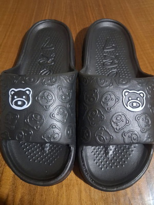 Slippers new size 40-41 black