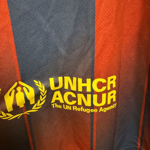 Nike Barcelona Medium Shirt new with tags, blue and red