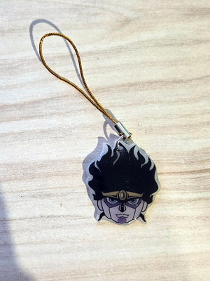 JoJo's Bizarre Adventure Star Platinum Handmade Phone Charm Made to Order