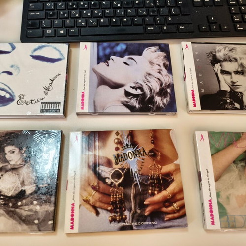 Madonna From The Origins To The Myth 9 CDs and 2 DVDs box set like new