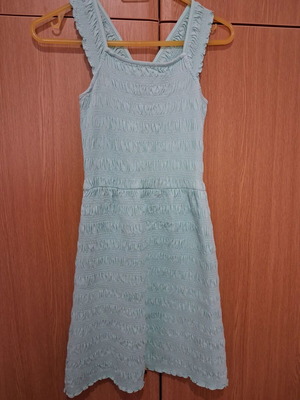 Summer dress turquoise Ovs Fashion like new, size 170 cm