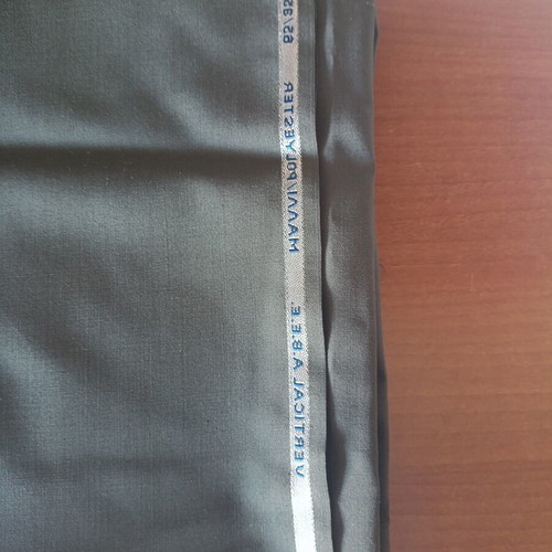 Khaki fabric polyester and wool new
