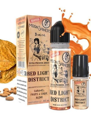 Moonshiners Red Light District 60ml refill liquid new
