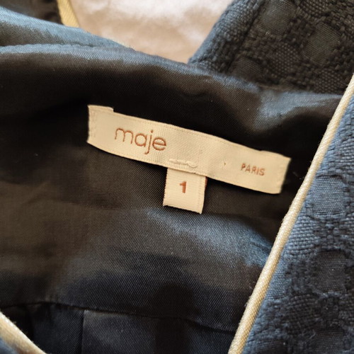 Maje dress with back zipper, size S