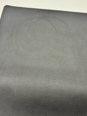 Black jumbo placemat used