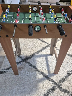 Children's wooden foosball table like new