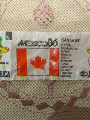 Tsik America Mexico '86 chewing gum new, collectible Canada package