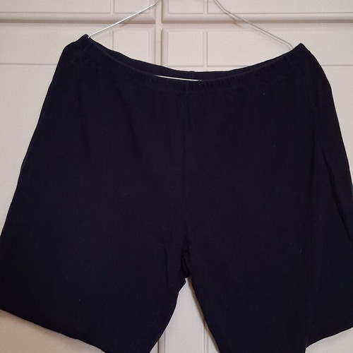 Cotton shorts XL like new, black and blue