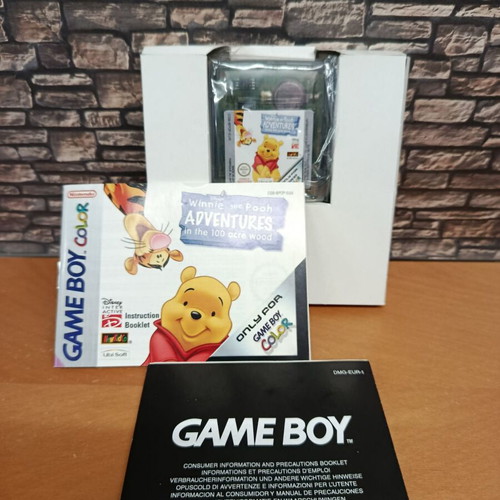 Nintendo Game Boy Color Winnie the Pooh LE Avventure new