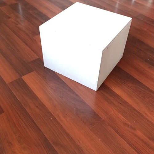 Wooden cubes used, various sizes with one open side