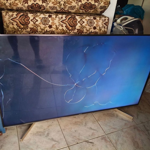 Sony Smart TV KD-55XF9005 4K Ultra HD μεταχειρισμένη με σπασμένη οθόνη για επισκευή ή ανταλλακτικά