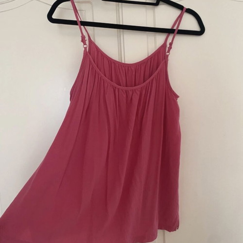 M&S Pink Cami Top, airy blouse, size XL