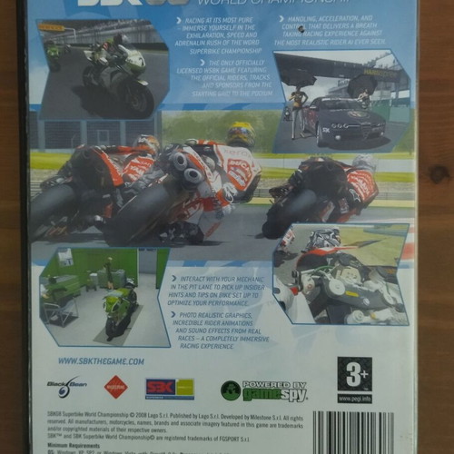 SBK-08 Superbike World Championship PC used