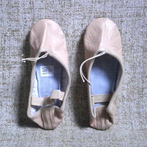 Soft Leather SHEDDO Ballet Shoes size 34 new, pink