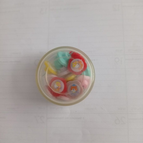 Small round box of pins No 2 RBB new