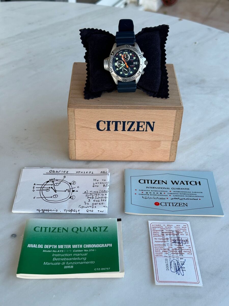 Citizen promaster 3740 e70006 hotsell