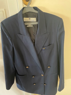 Abercrombie & Fitch Blue Double-Breasted Jacket used, size L